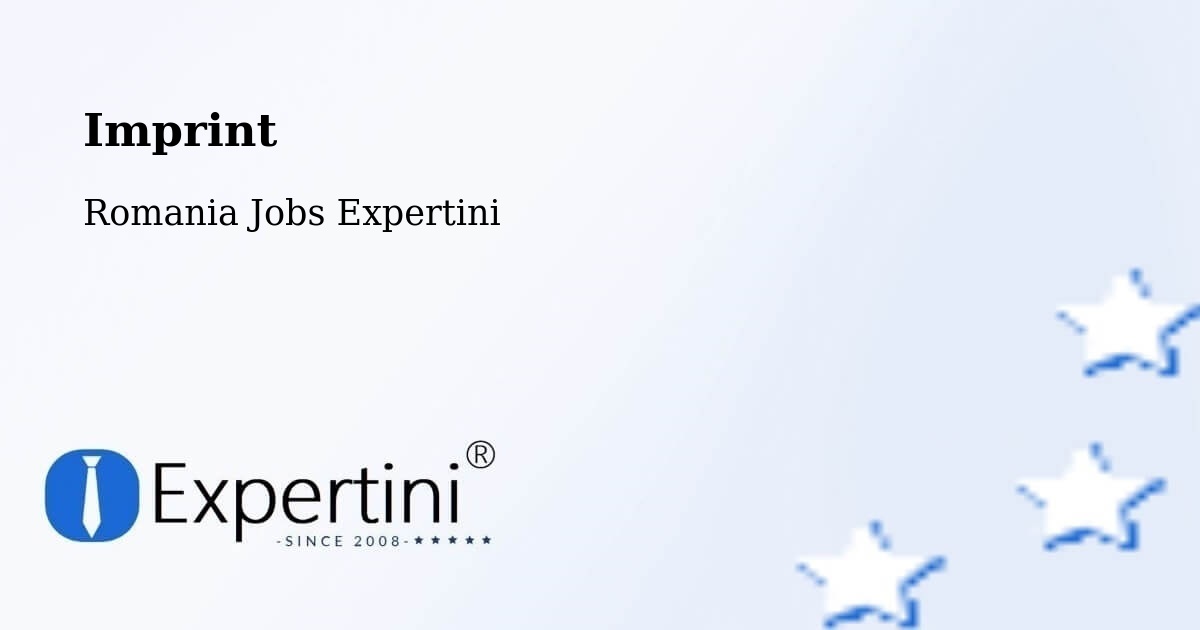 Imprint – Trestiana - Romania Jobs Expertini